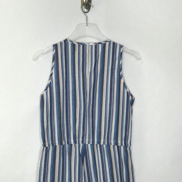 Drew Sleeveless Striped Jumpsuit Size Small NEW - Picture 8 of 9